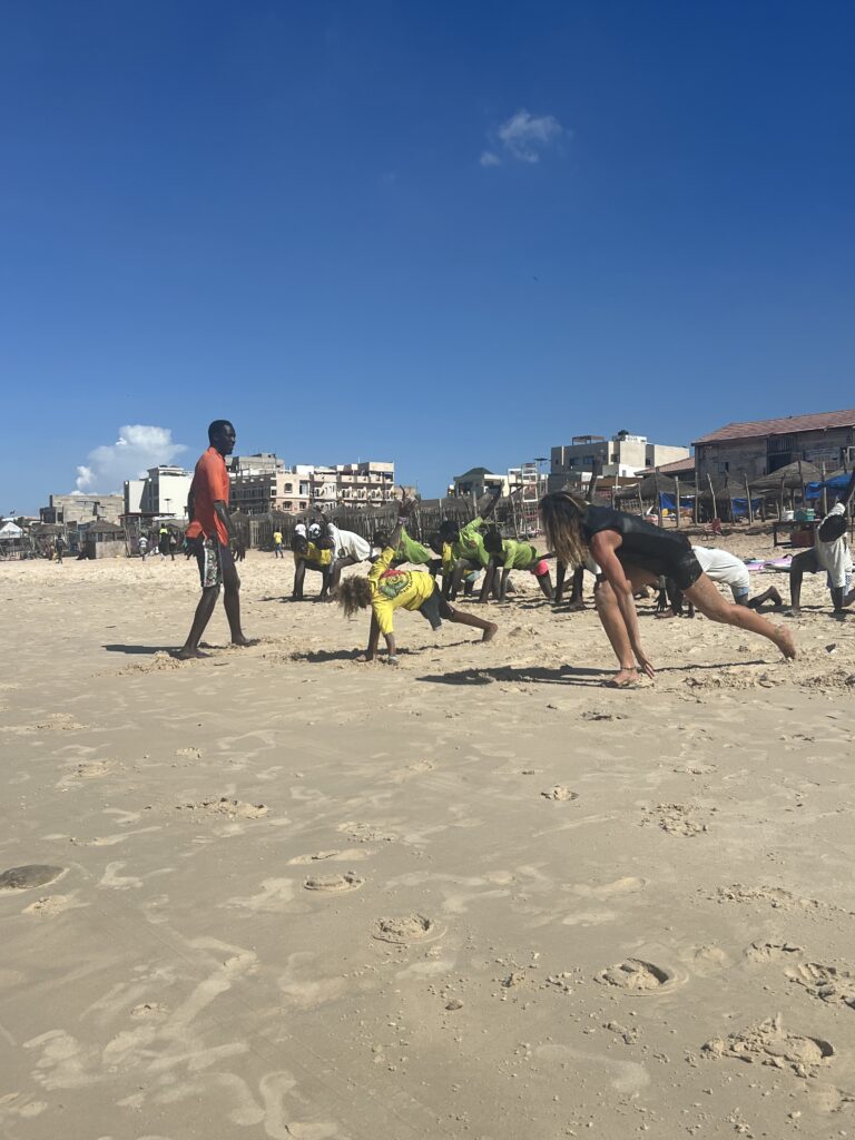 Surfkids shredding senegal training ngo pictures 